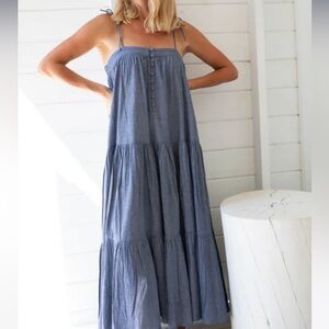 Marea by Liz Joy Camille Dress- Chambray